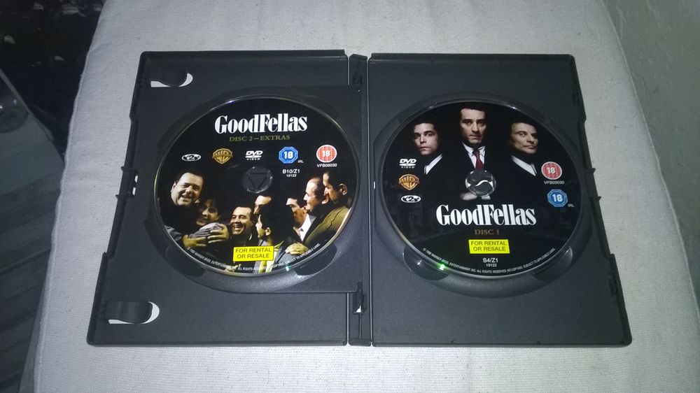 DVD Goodfellas
1990 DVD et blu-ray