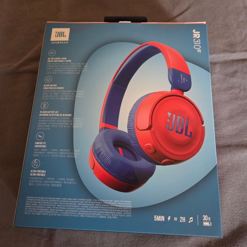 Casque JBL JR310 Bluetooth. Audio et hifi