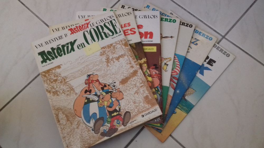 collection BD Ast&eacute;rix 