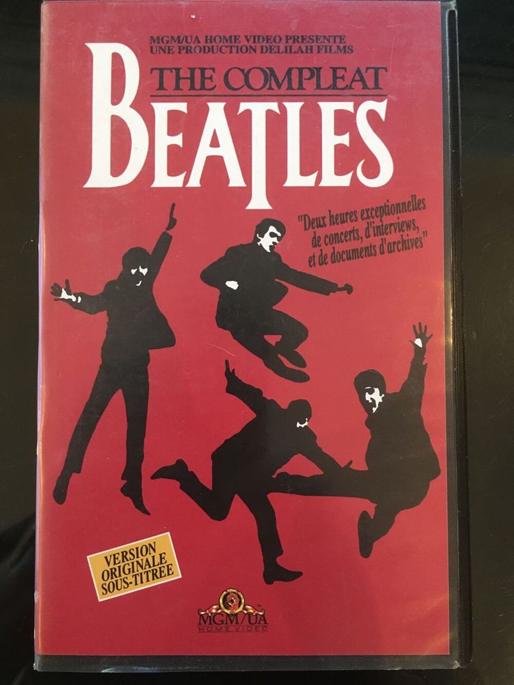 THE Compleat Beatles VID&Eacute;OK7 MGM/UA 1992 Photos/Video/TV