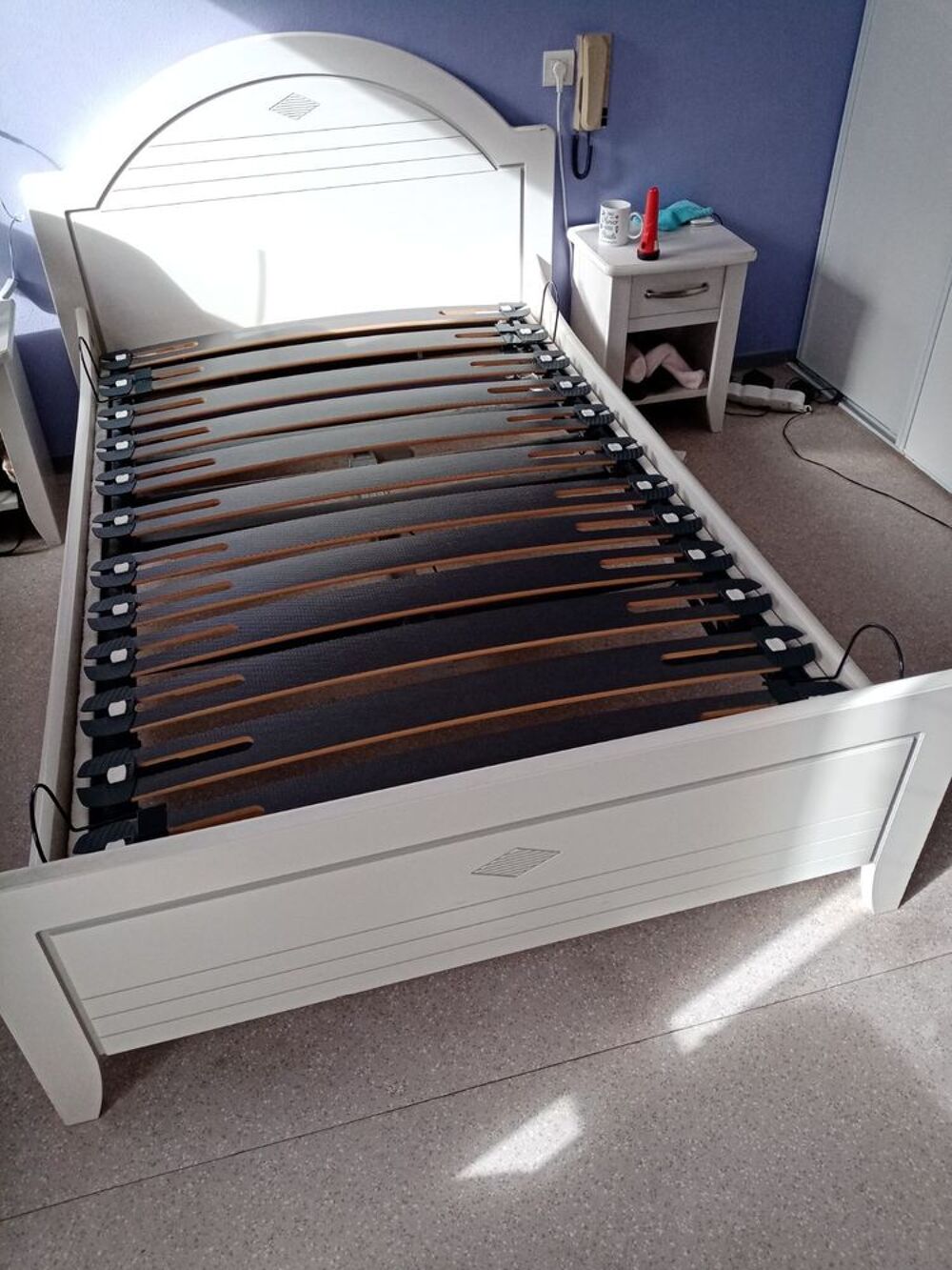 Lit &eacute;lectrique largeur 120 cm neuf 1430€ Meubles