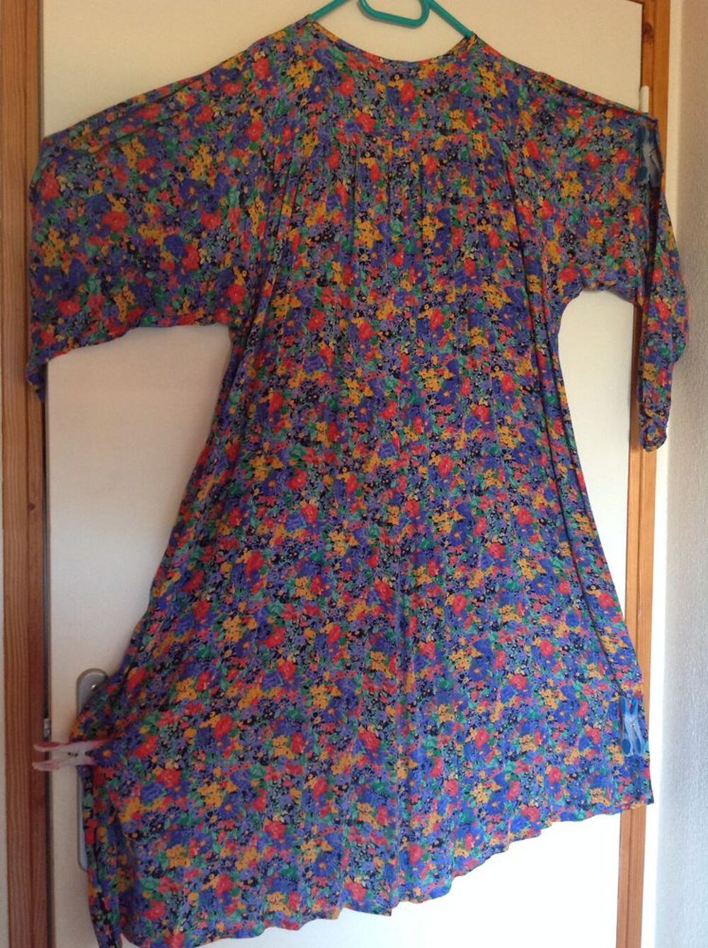 ROBE A FLEURS MULTICOLORE GRANDE TAILLE Vtements