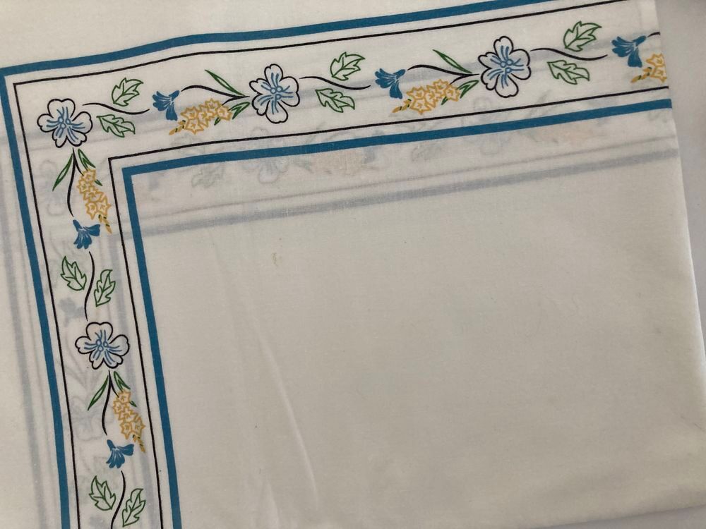 Nappe et 6 serviettes en coton Décoration