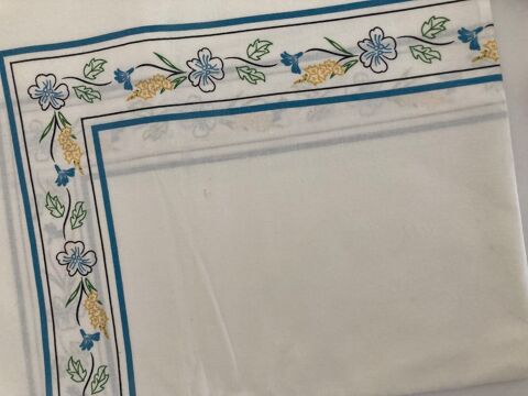 Nappe et 6 serviettes en coton 10 Biot (06)