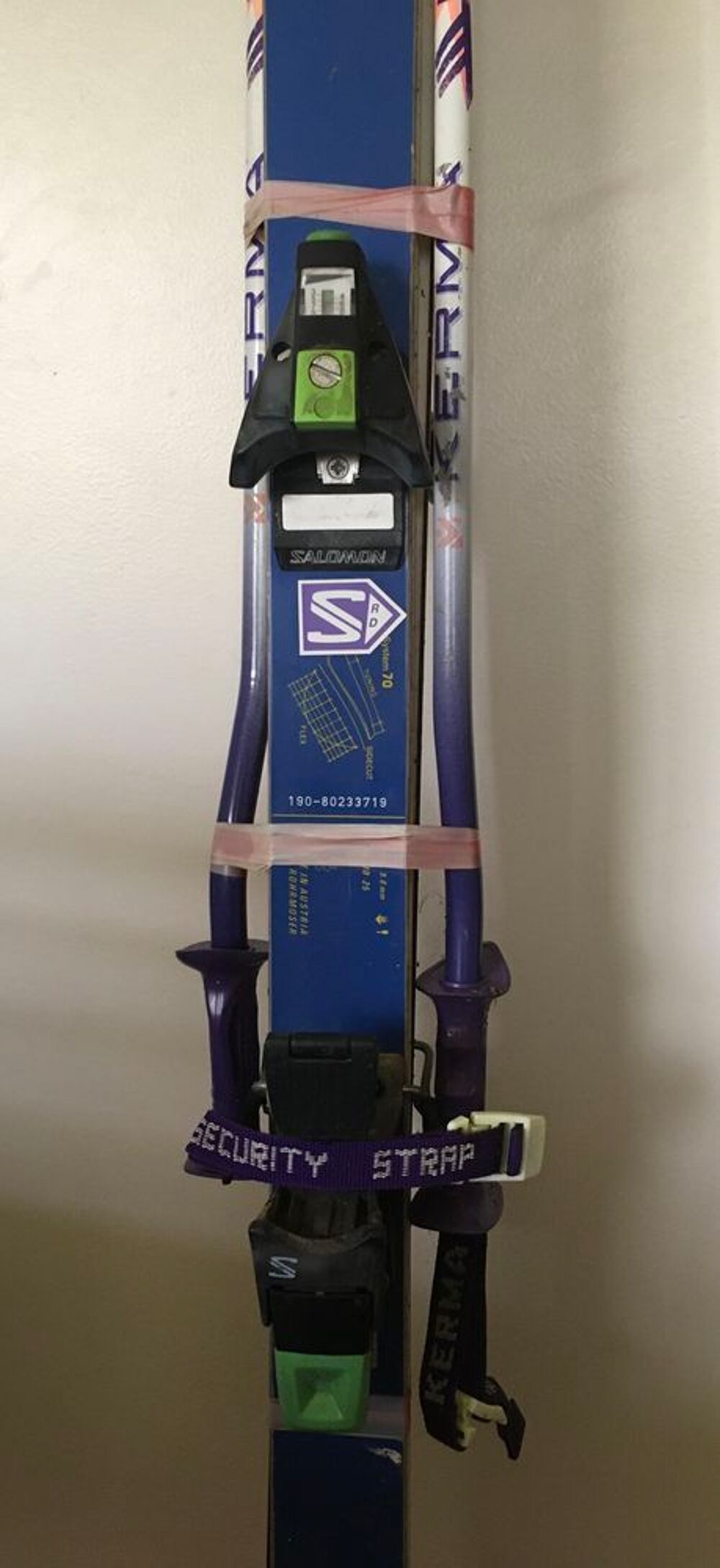 paire de skis avec b&acirc;tons Atomic Energy Carbon 70 Sports