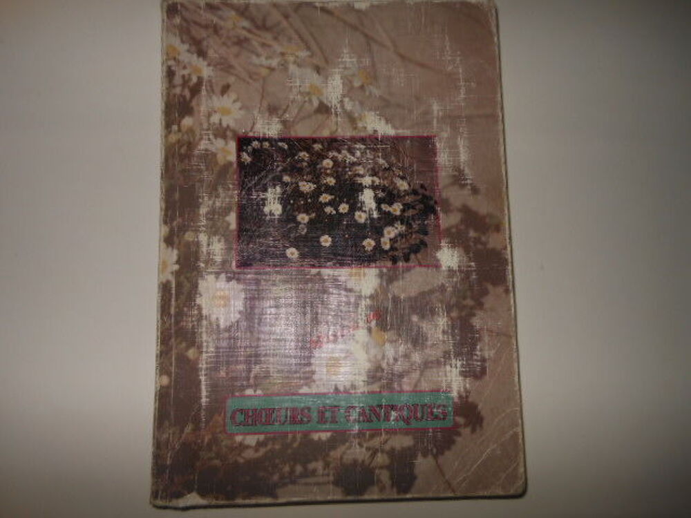 recueil de cantiques grand format avec musique 4pa61 Livres et BD