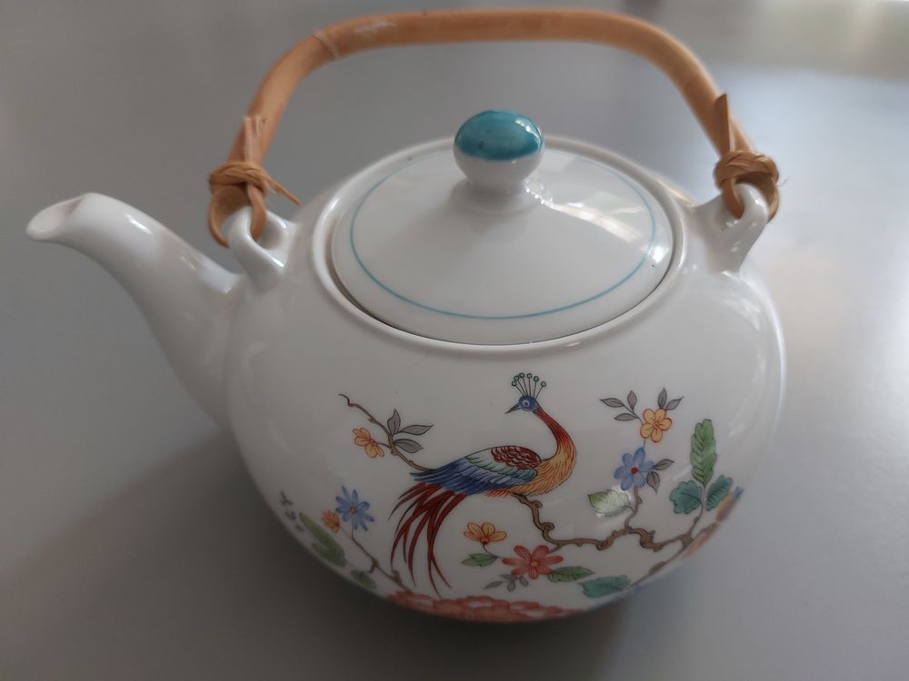 Service &agrave; th&eacute; en Porcelaine 15 pi&egrave;ces Cuisine
