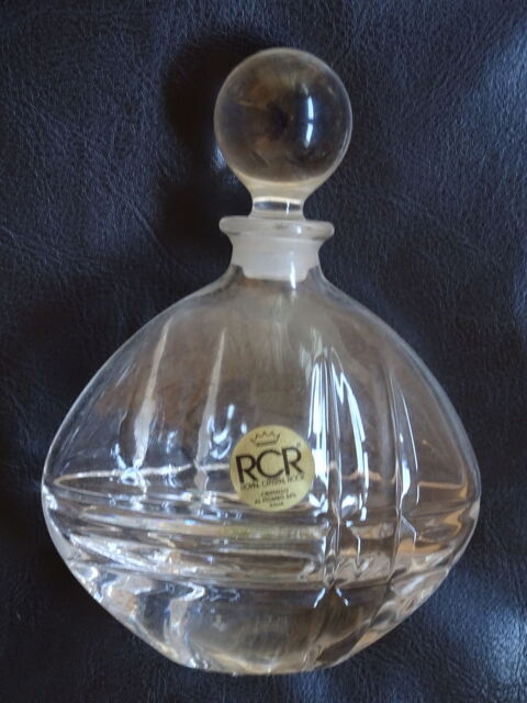 Flacon de parfum (vide) pur cristal (emballage d'origine) 18 Enghien-les-Bains (95)
