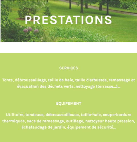 Services de jardinage &agrave; domicile 0 35550 Saint-just