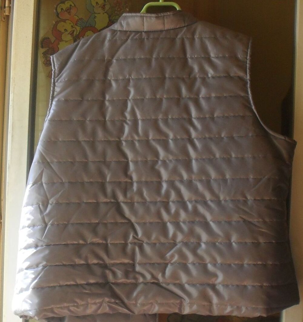 Gilet d'ext&eacute;rieur sans manche femme gris
Neuf.
taille 54/56 Vtements