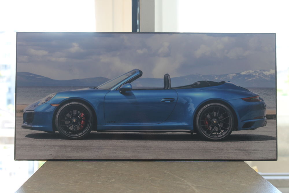 Tableau Photo sur bois = Porsche 911 Carrera 4 GTS coup&eacute; D�coration