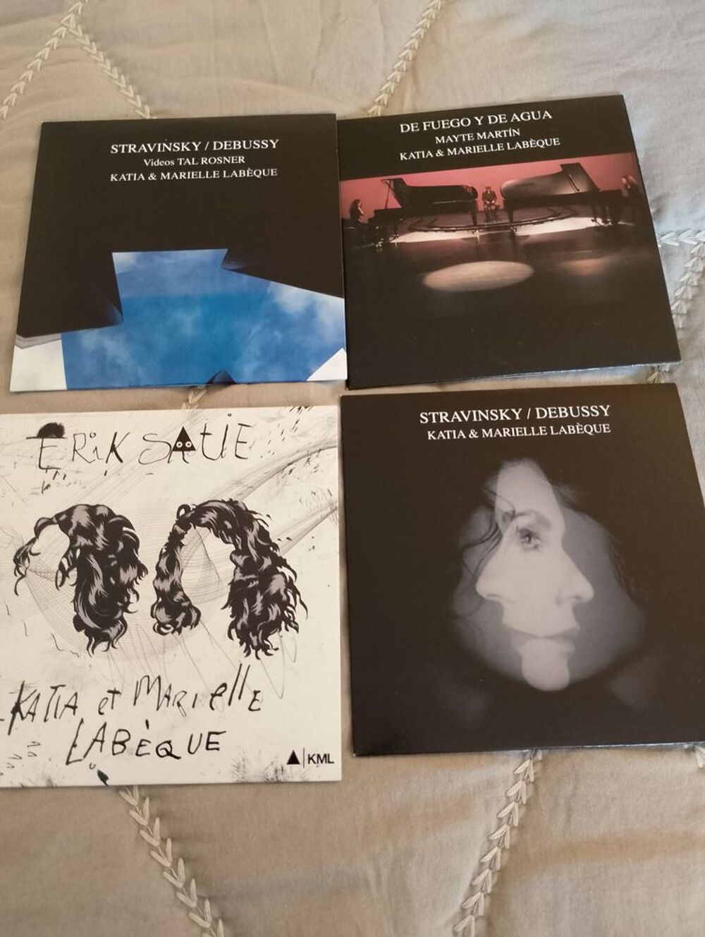 COFFRET 7 CD KATIA ET MARIELLE LABEQUE + 2 CD CD et vinyles
