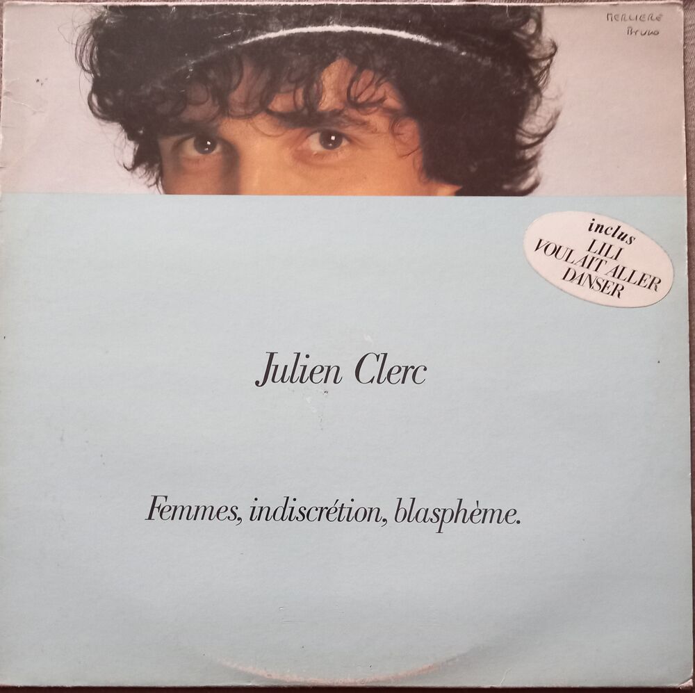 JULIEN CLERC / 8 X DISQUES VYNIL 33 TOURS CD et vinyles