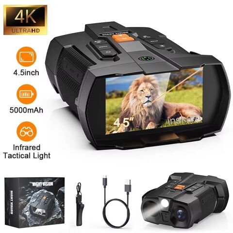 Jumelles de Vision nocturne 4K infrarouge 4,5  45 Chantonnay (85)