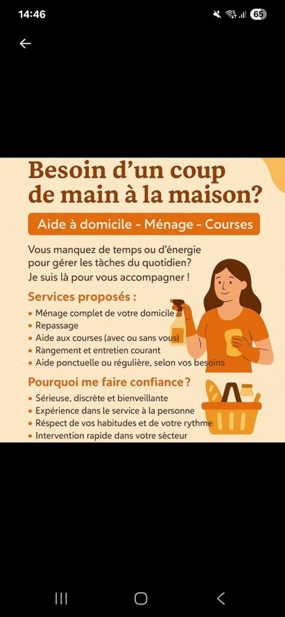   Aide a domicile  