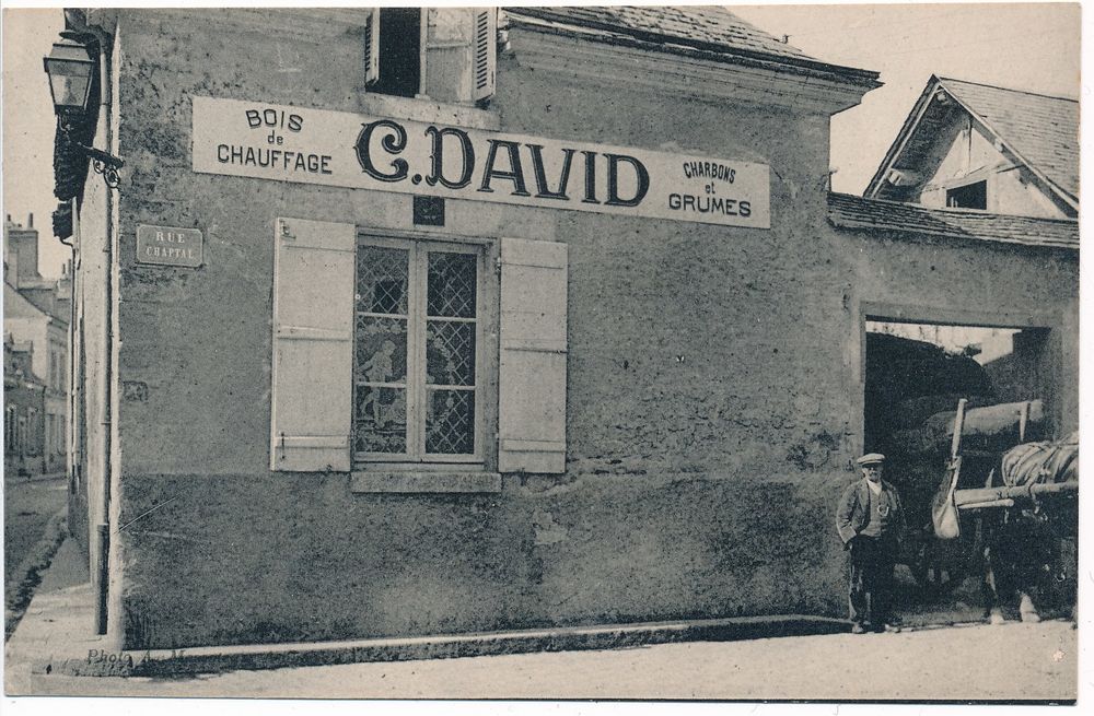 CPA. Carte Postale ancienne AMBOISE rue Chaptal 