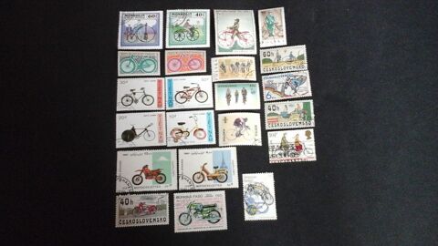 Timbres sur les v�los et motos 2 Angers (49)