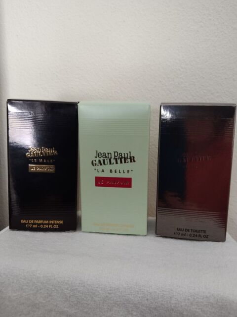 Lot de 3 Miniatures parfum Jean Paul Gaultier  48 Sévérac-d'Aveyron (12)