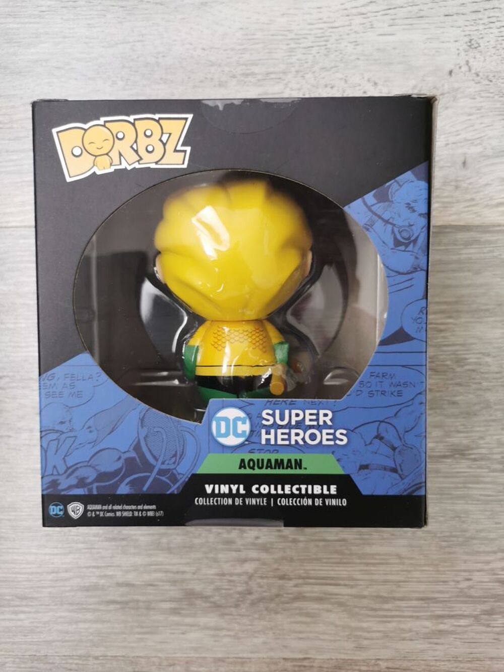 Funko Pop Dorbz 411 Aquaman DC Super Heroes Collector Neuf Non D&eacute;ball&eacute; Jeux / jouets