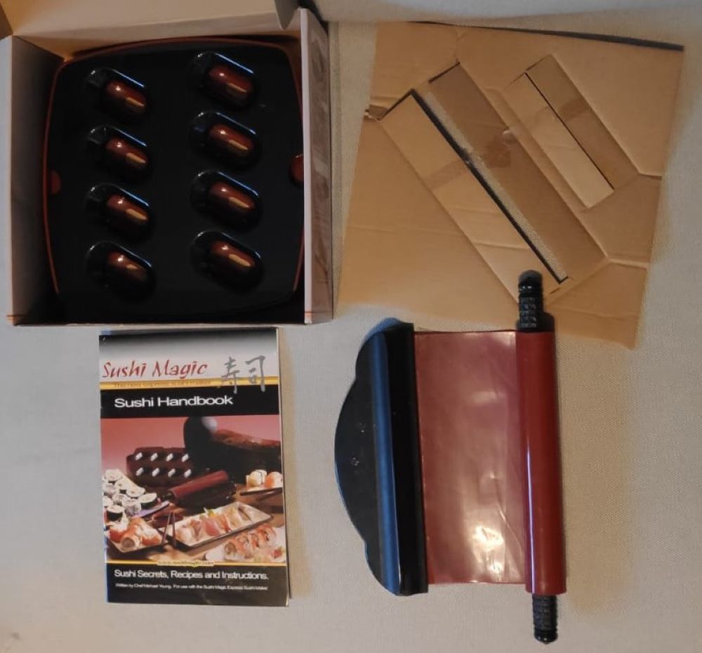 Kit sushi magic avec livre recettes Electroménager