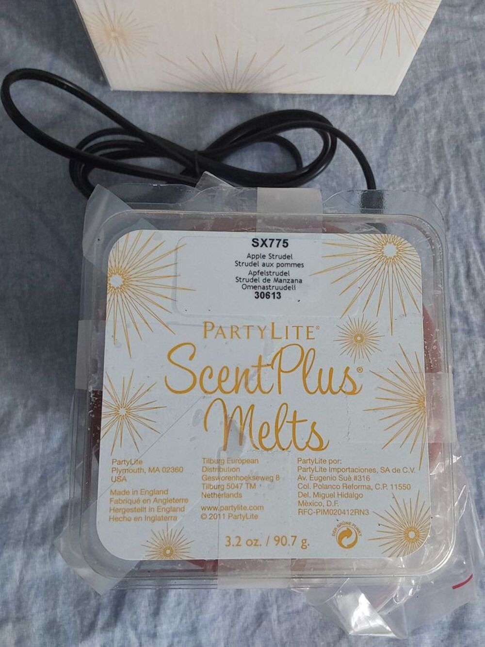 BOUGIE parfum&eacute;e Décoration