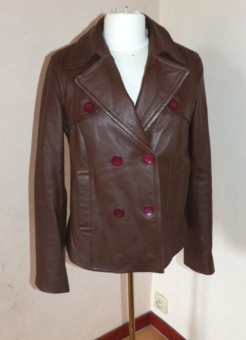 40 42 Veste cuir souple Votre Mode val 279 60 Montauroux (83)