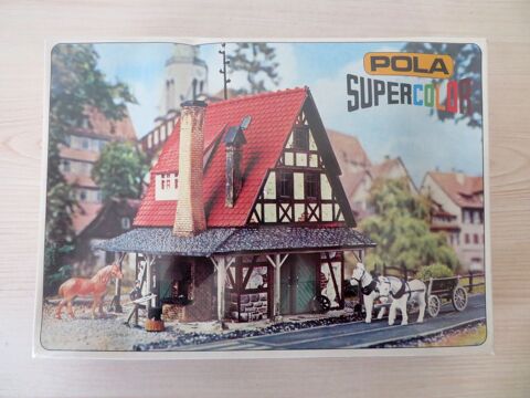 Pola 532 Supercolor années 70 échelle HO 1:87 Kit forge rare 15 Saint-Ambroix (30)