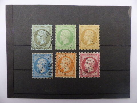 NAPOLEON  19 / 24  OBLITERES  COTE  97 � 16 Le Havre (76)