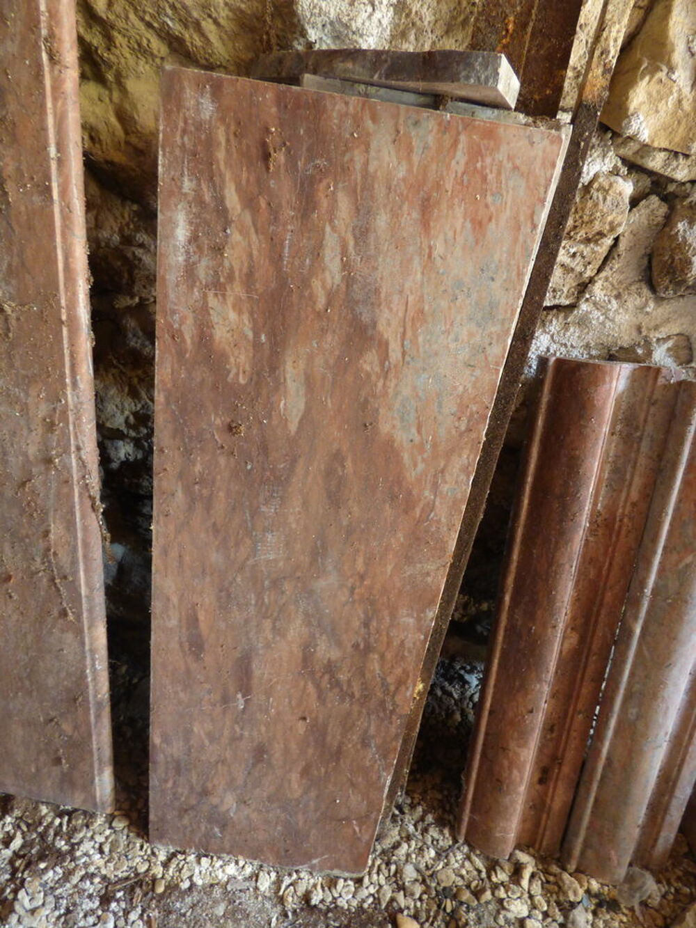 ancienne chemin&eacute;e en marbre D�coration