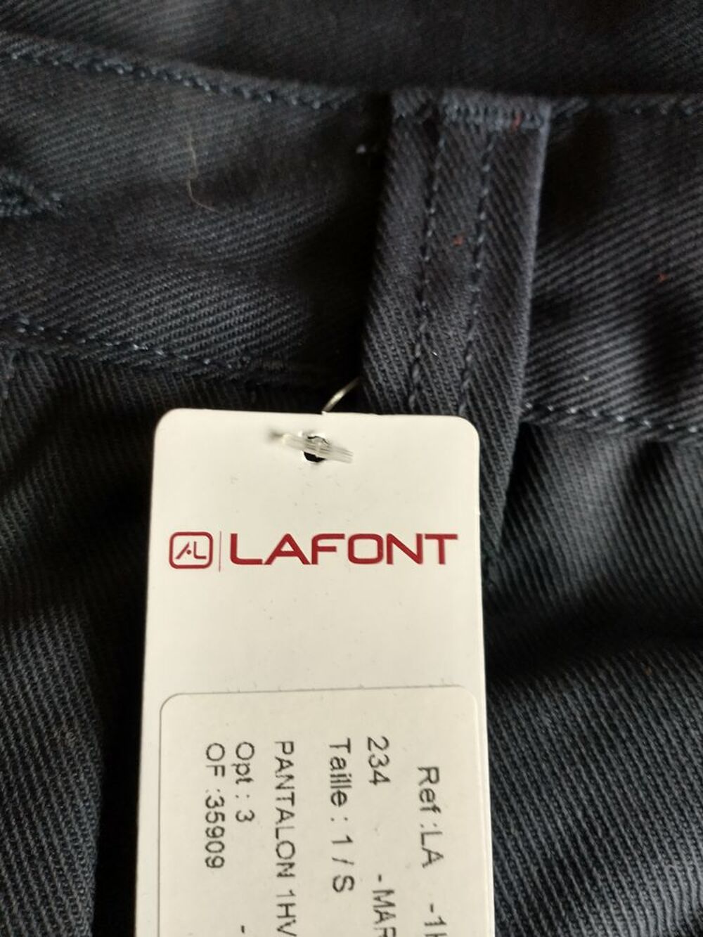 HABIT DE CHANTIER Vêtements