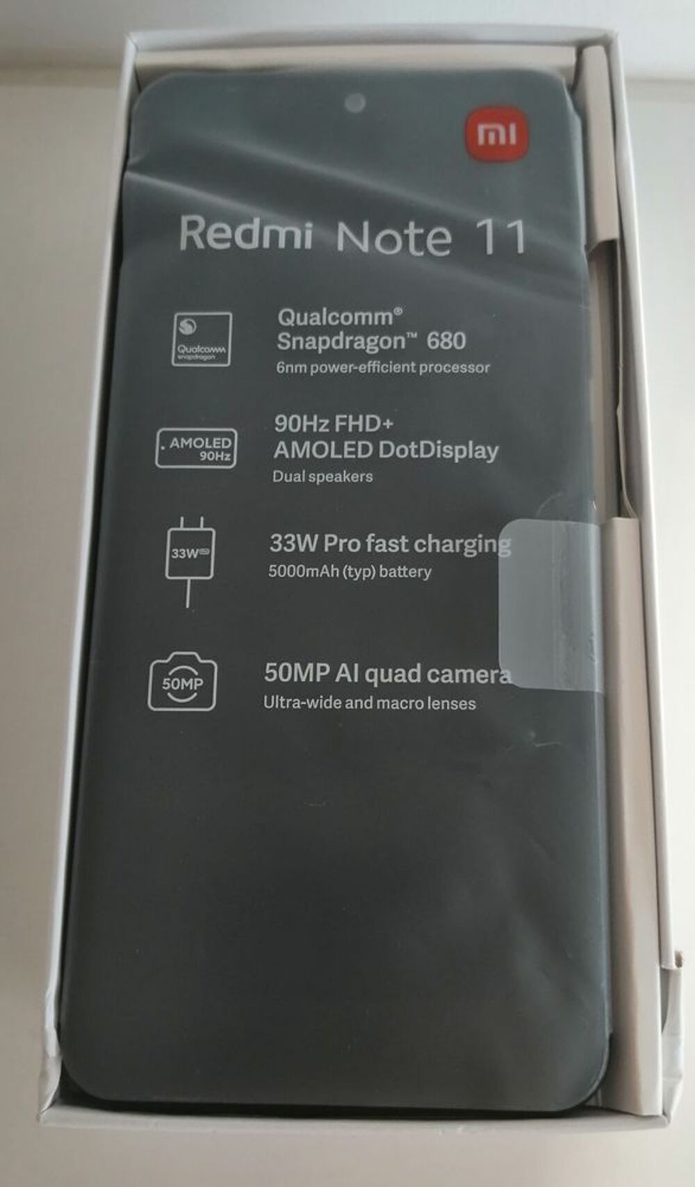 Xiaomi Redmi note 11 (6Go/128Go) - Bon &eacute;tat Téléphones et tablettes