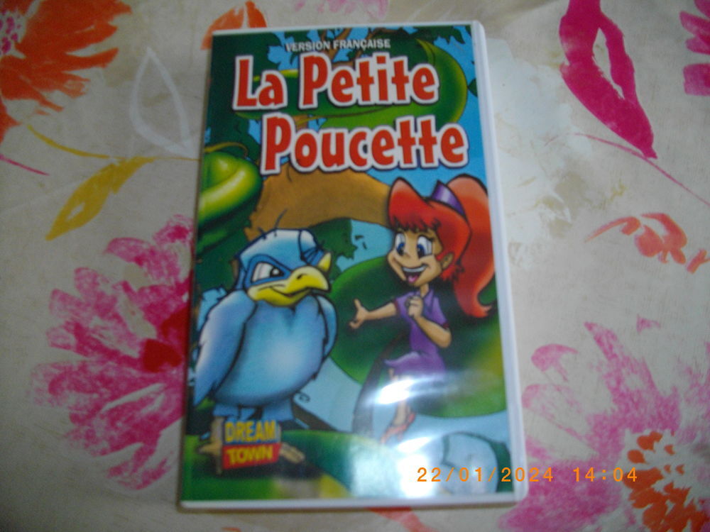 CASSETTE VIDEO VHS DE : "LA PETITE POUCETTE" DVD et blu-ray