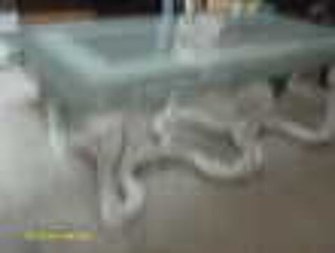 table basse dessus pave de verre bizote de qualite Meubles