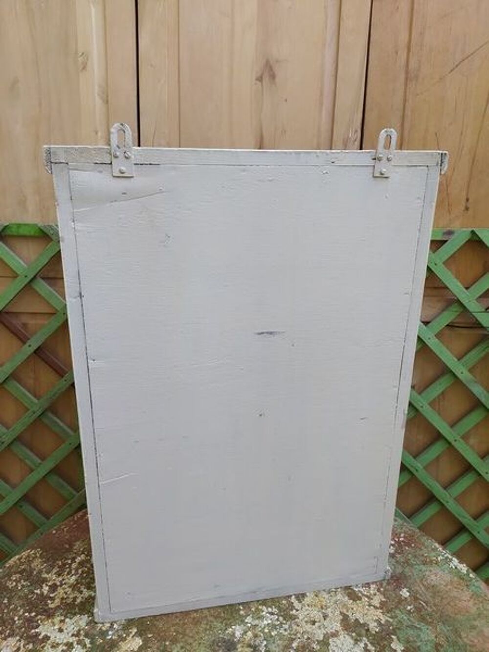 Petite Armoire de Toilette Bois &agrave; Corniche 
Meubles