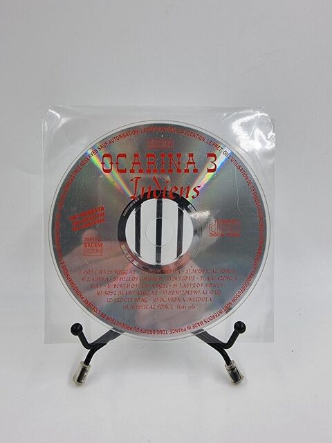 CD de musique Ocarina 3 Indiens sans boite  1 Vulbens (74)