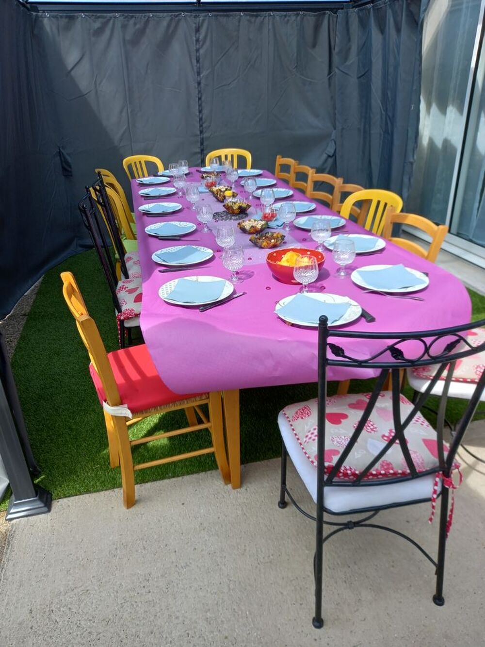 table de sale a manger avec ralonges Meubles