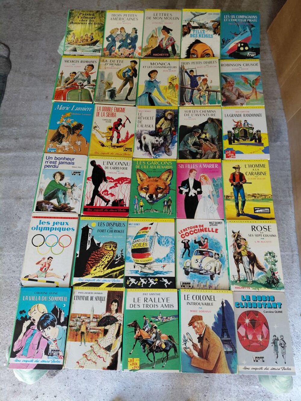 Minis- albums : bibliotheque verte et rose, en exelkent etat Livres et BD