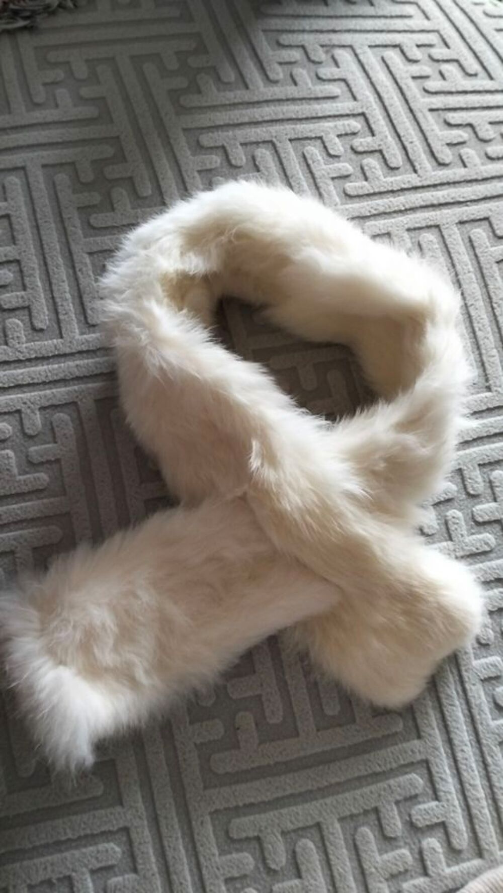 &Eacute;charpes en fourrure de lapin Vêtements