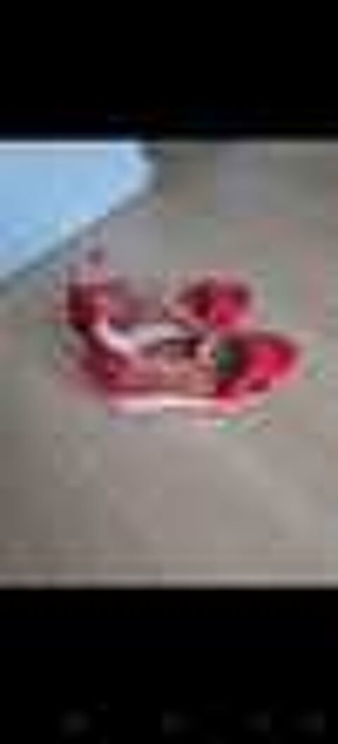 chaussures compens&eacute;e rouge 39 Chaussures