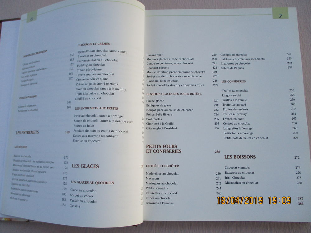 Livre Saveurs &amp; Chocolat. Livres et BD
