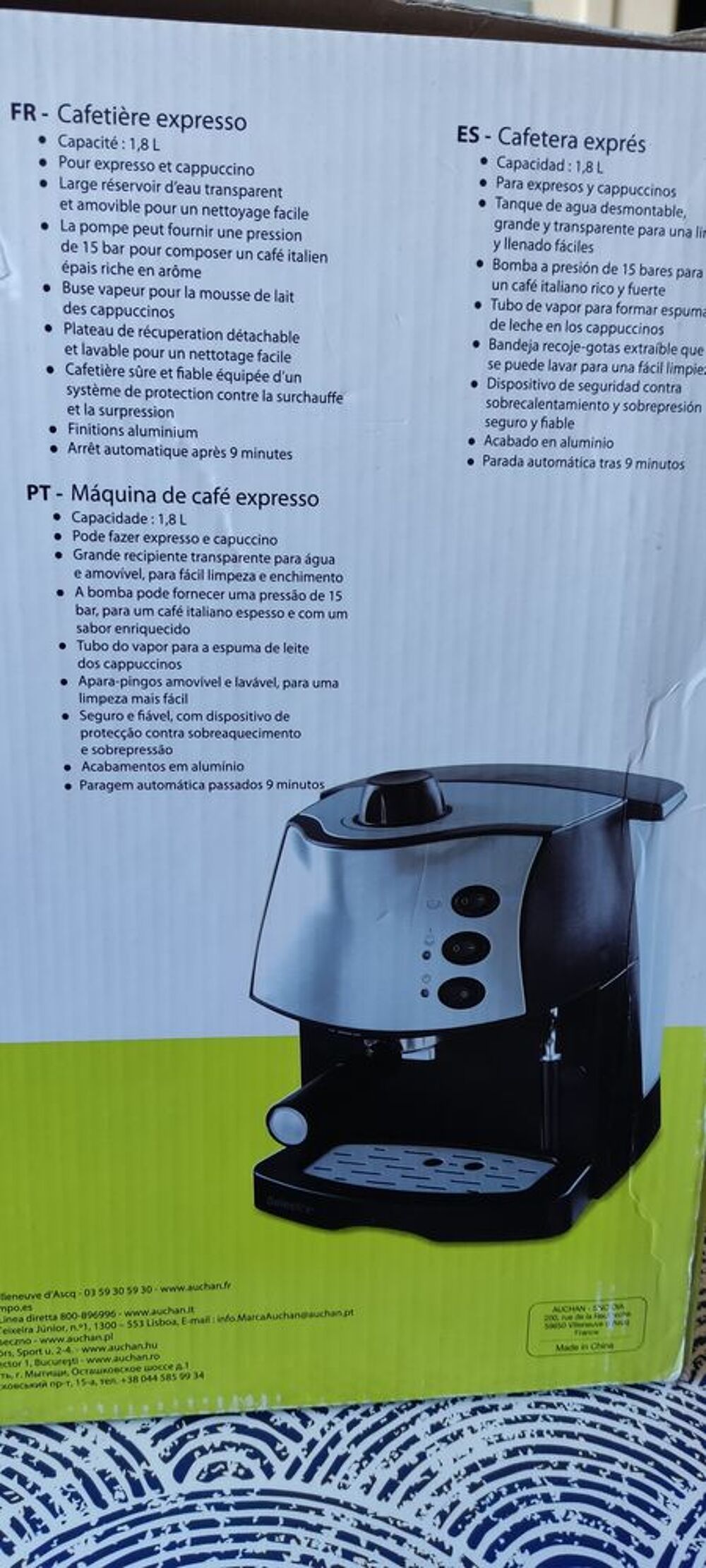 Machine &agrave; Expresso Cappuccino etc, &eacute;tat neuf Electroménager