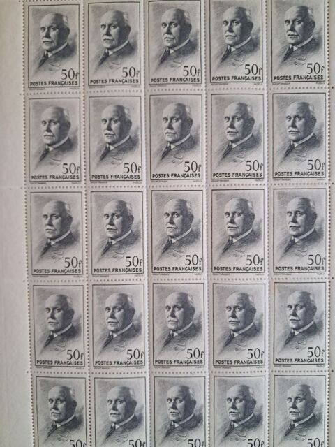TIMBRE MARECHAL PETAIN TYPE MAZELIN 1941 3 Saint-Apollinaire (21)