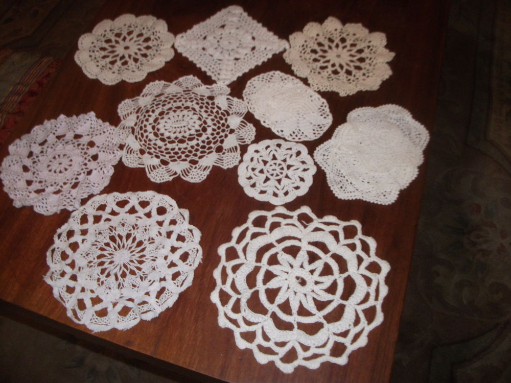 napperons crochet Décoration