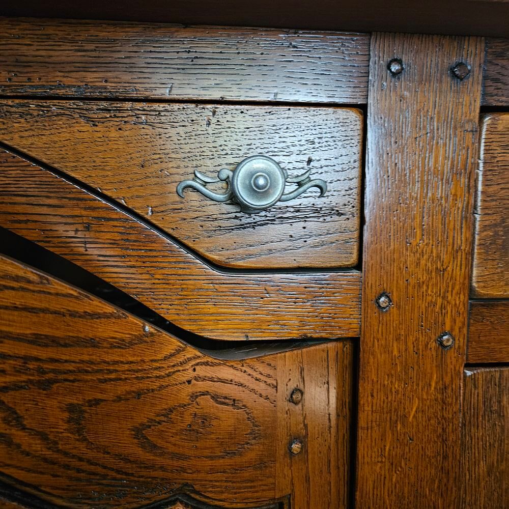 bahut 4 portes en chene massif Meubles