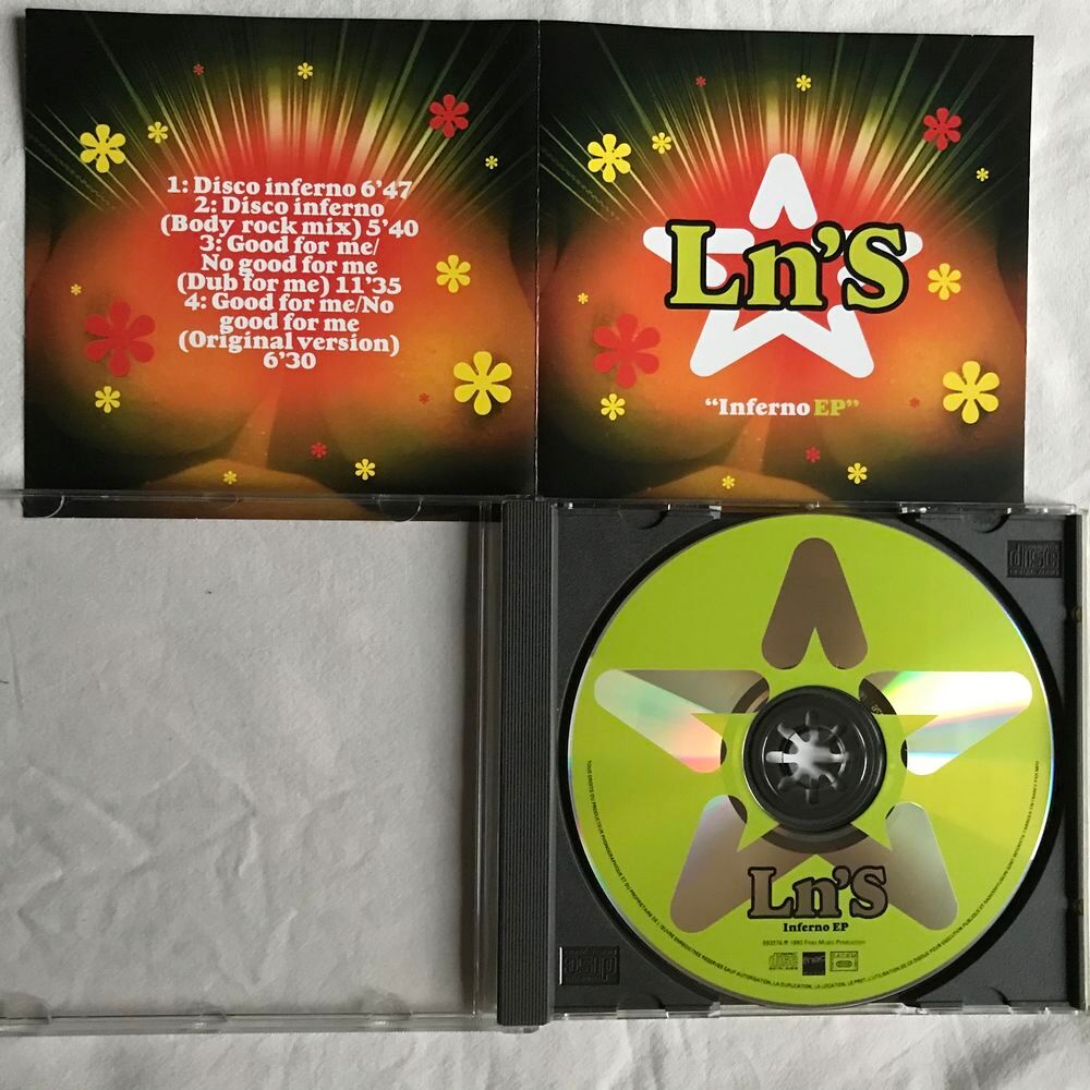 CD Ln'S - Inferno EP CD et vinyles