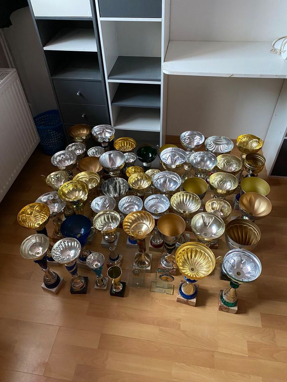 Lot de coupes Sports