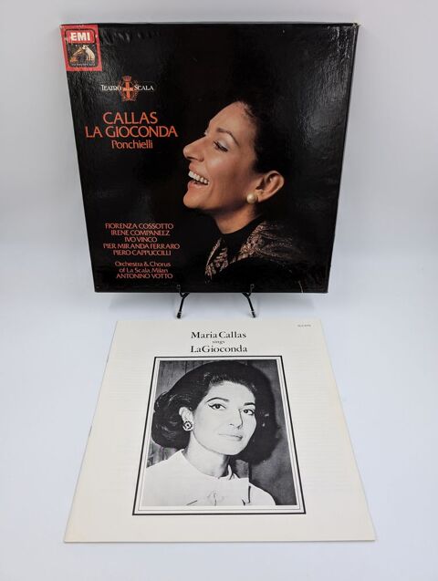 Coffret Vinyle 33 tours Ponchielli, La Gioconda, Callas 7 Vulbens (74)