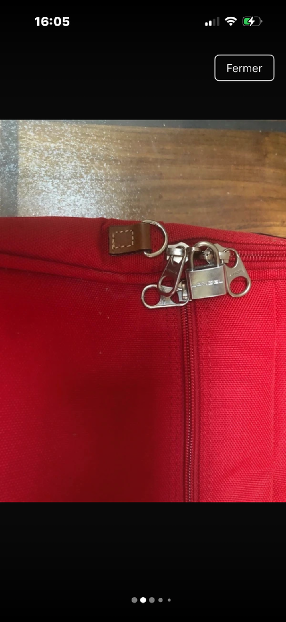 Sac de voyage Lancel Maroquinerie