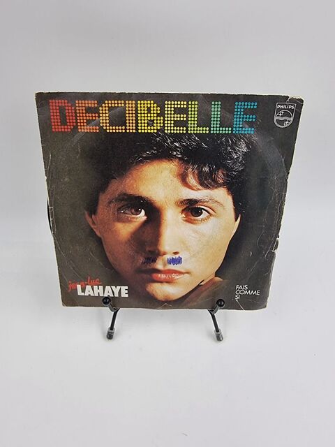 Vinyle 45 tours Jean-Luc Lahaye : Decibelle avec fourreau 1 Vulbens (74)