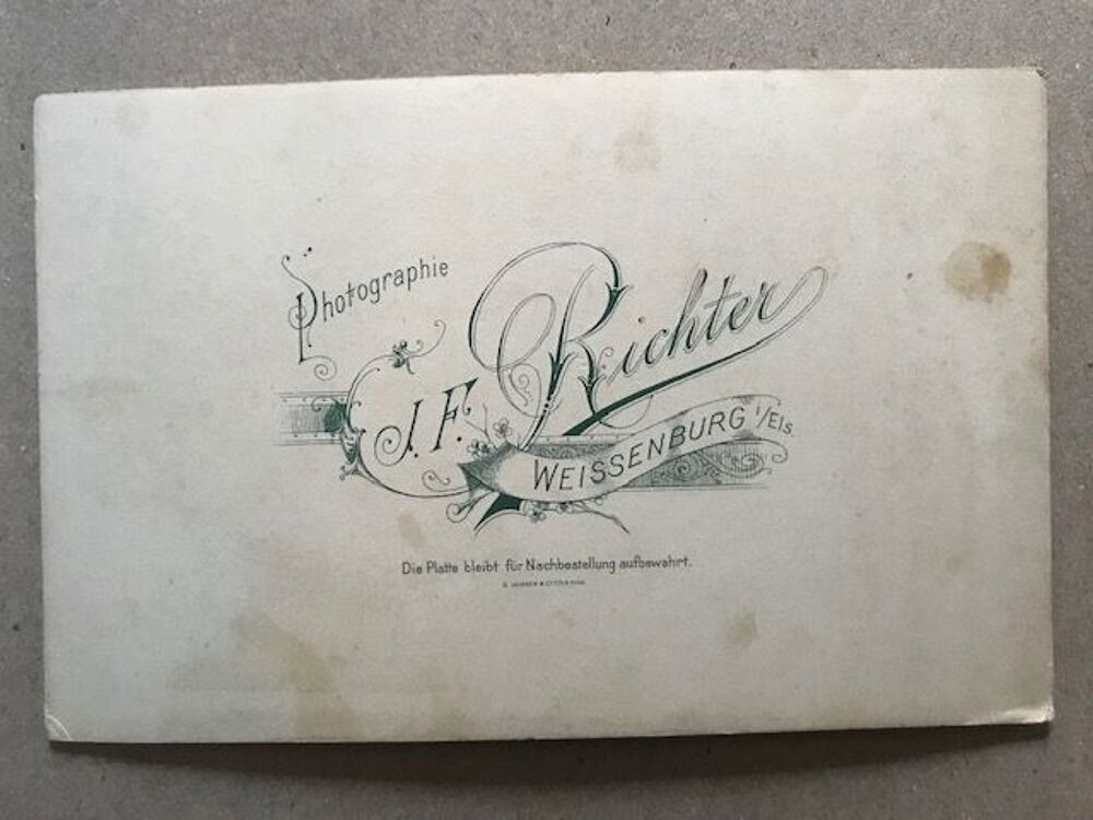 Photo albumine Richter 